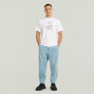 Picture of G-STAR MEN'S PLEATED CHINO DENIM RELAXED TAPERED PANT IN VINTAGE MIRAGE 4