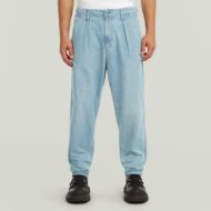 Picture of G-STAR MEN'S PLEATED CHINO DENIM RELAXED TAPERED PANT IN VINTAGE MIRAGE 1