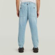 Picture of G-STAR MEN'S PLEATED CHINO DENIM RELAXED TAPERED PANT IN VINTAGE MIRAGE 2