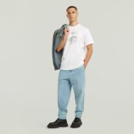 Picture of G-STAR MEN'S PLEATED CHINO DENIM RELAXED TAPERED PANT IN VINTAGE MIRAGE 5