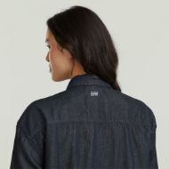 Снимка на G-STAR ДАМСКА РИЗА TUCKED RELAXED SHIRT RINSED 4