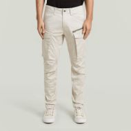 Picture of G-STAR MEN'S ROVIC ZIP 3D REGULAR TAPERED PANT IN WHITEBAIT 1