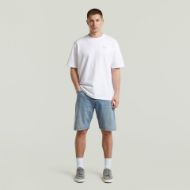 Picture of G-STAR MEN'S BACK GR RELAXED T-SHIRT IN WHITE 4