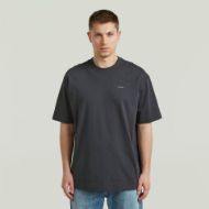 Picture of G-STAR MEN'S BACK GR RELAXED T-SHIRT IN PETROL 1