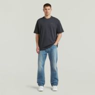Picture of G-STAR MEN'S BACK GR RELAXED T-SHIRT IN PETROL 4