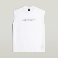 Picture of G-STAR MEN'S LOOSE GR T-SHIRT IN WHITE 6