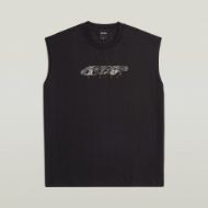 Picture of G-STAR MEN'S LOOSE GR T-SHIRT IN DK BLACK 6