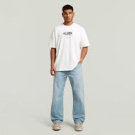 Picture of G-STAR MEN'S HYPER GR RELAXED T-SHIRT IN WHITE 4