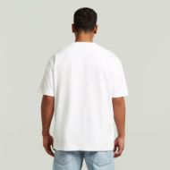 Picture of G-STAR MEN'S HYPER GR RELAXED T-SHIRT IN WHITE 2