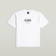 Picture of G-STAR MEN'S HYPER GR RELAXED T-SHIRT IN WHITE 6