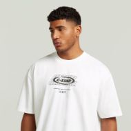 Picture of G-STAR MEN'S HYPER GR RELAXED T-SHIRT IN WHITE 3