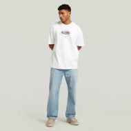 Picture of G-STAR MEN'S HYPER GR RELAXED T-SHIRT IN WHITE 5