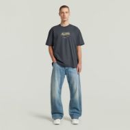 Picture of G-STAR MEN'S HYPER GR RELAXED T-SHIRT IN PETROL 4