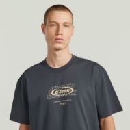Picture of G-STAR MEN'S HYPER GR RELAXED T-SHIRT IN PETROL 3