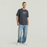 Picture of G-STAR MEN'S HYPER GR RELAXED T-SHIRT IN PETROL 5