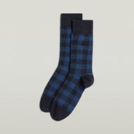 Снимка на G-STAR МЪЖКИ КОМПЛЕКТ ЧОРАПИ SOCKS 3-PACK MULTI BLACK AND BLUE 3