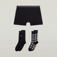 Снимка на G-STAR МЪЖКИ КОМПЛЕКТ BOXER AND SOCK SET MULTI BLACK AND GREY 2