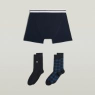 Снимка на G-STAR МЪЖКИ КОМПЛЕКТ BOXER AND SOCK SET MULTI BLACK AND BLUE 2