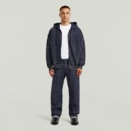 Снимка на G-STAR МЪЖКИ СУИТШЪРТ WASHED LOOSE FULL ZIP HOODED SWEATER SALUTE SMOKEY GD 4