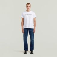 Снимка на G-STAR МЪЖКА БЛУЗА OUTLINE CORPORATE SCRIPT LOGO T-SHIRT WHITE 4