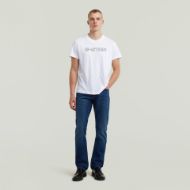 Снимка на G-STAR МЪЖКА БЛУЗА OUTLINE CORPORATE SCRIPT LOGO T-SHIRT WHITE 5