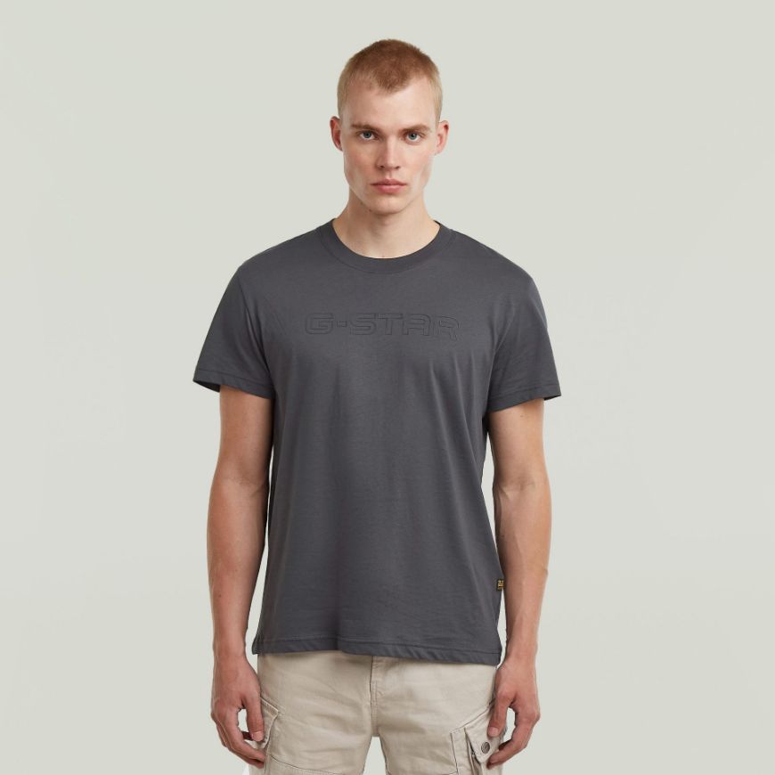 Снимка на G-STAR МЪЖКА БЛУЗА OUTLINE CORPORATE SCRIPT LOGO T-SHIRT SHADOW
