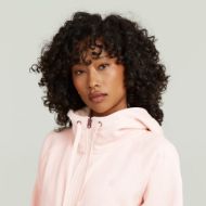Снимка на G-STAR ДАМСКИ СУИТШЪРТ PREMIUM CORE 2.1 HOODED ZIP THROUGH SWEATER SILVER PEONY 3