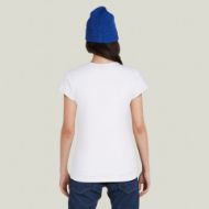 Снимка на G-STAR ДАМСКИ ТОП SLIM T-SHIRT WHITE 3