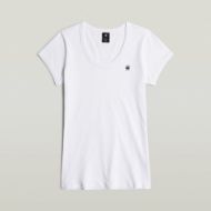 Снимка на G-STAR ДАМСКИ ТОП SLIM T-SHIRT WHITE 5