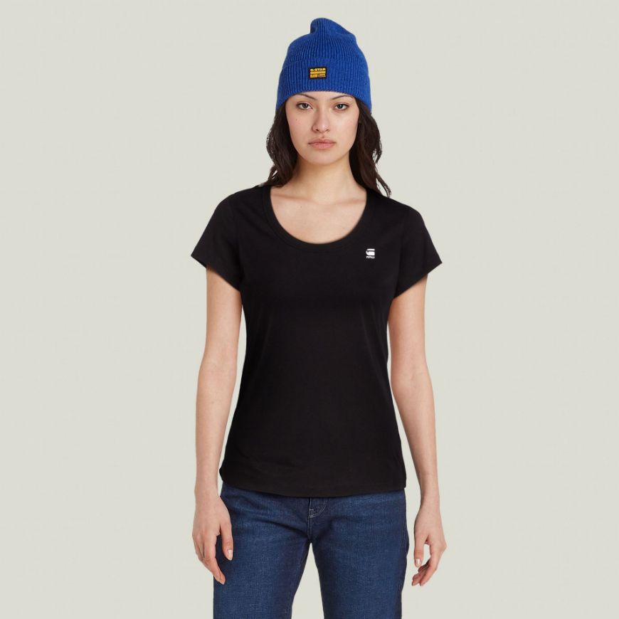 Снимка на G-STAR ДАМСКИ ТОП SLIM T-SHIRT DK BLACK