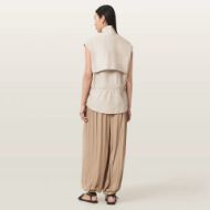 Снимка на ALLSAINTS ДАМСКИ ПАНТАЛОН ESHE TROUSERS PINTO BROWN 5
