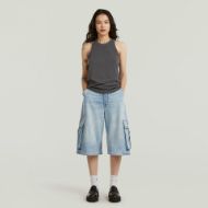 Снимка на G-STAR ДАМСКИ БЕРМУДИ PATTI CARGO SHORTS VINTAGE SUMMER CLOUDS 5