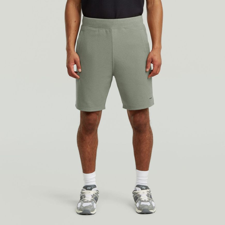 Picture of G-STAR MEN'S STRUCTURED JERSEY SHORTS IN LT ORPHUS