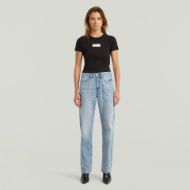 Picture of G-STAR WOMEN'S BABY TOP IN DK BLACK 4