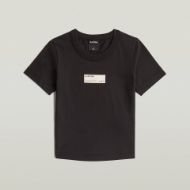 Picture of G-STAR WOMEN'S BABY TOP IN DK BLACK 6
