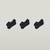 Picture of G-STAR WOMEN'S INVISIBLE SOCK 3-PACK BLACK 1