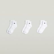 Снимка на G-STAR МЪЖКИ ЧОРАПИ SHORT SOCKS 3-PACK WHITE 1
