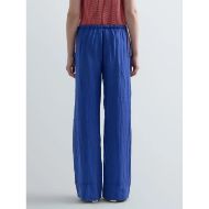 Снимка на REPLAY ДАМСКИ ПАНТАЛОНИ WIDE-LEG LINEN TROUSERS В ТЪМНОСИНЬО 2