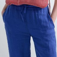 Снимка на REPLAY ДАМСКИ ПАНТАЛОНИ WIDE-LEG LINEN TROUSERS В ТЪМНОСИНЬО 7