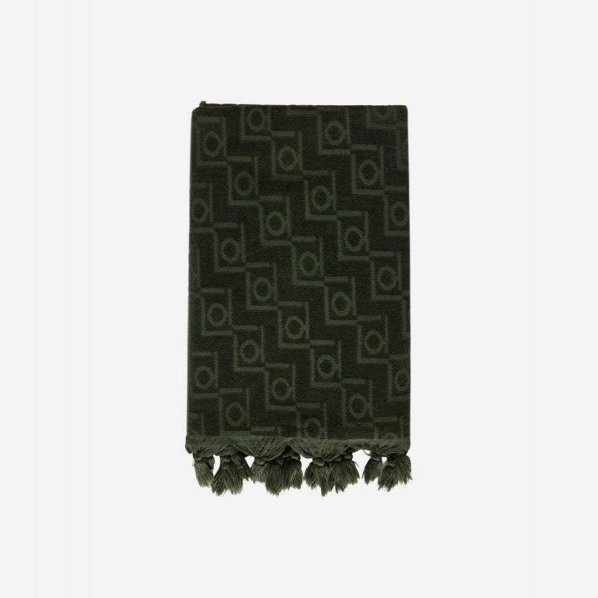 Снимка на DIRTY LAUNDRY УНИСЕКС КЪРПА ЗА ПЛАЖ MONOGRAM TOWEL KHAKI