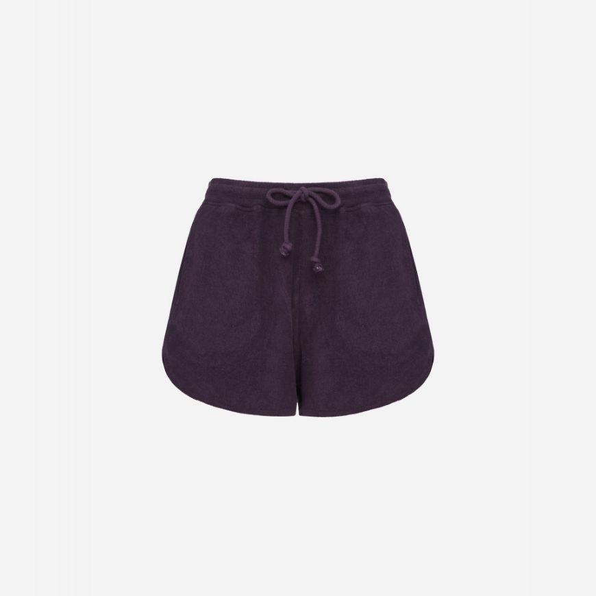 Снимка на DIRTY LAUNDRY ДАМСКИ БЕРМУДИ TERRY TOWEL SWEATBERMUDA CURRANT