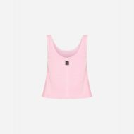 Снимка на DIRTY LAUNDRY ДАМСКИ ТОП CROPPED TANK TOP WITH RAW EDGES BUBBLEGUM 2