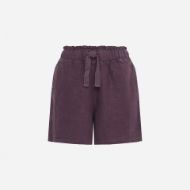 Снимка на DIRTY LAUNDRY ДАМСКИ БЕРМУДИ RELAXED LINEN BERMUDA CURRANT 1