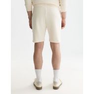 Picture of SCOTCH&SODA MEN'S LOGO BADGE REGULAR FIT SWEATSHORTS - EGGNOG 5