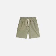 Picture of SCOTCH&SODA MEN'S JACQUARD SEERSUCKER BERMUDA SHORTS - OIL GREEN 1