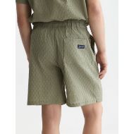 Picture of SCOTCH&SODA MEN'S JACQUARD SEERSUCKER BERMUDA SHORTS - OIL GREEN 6