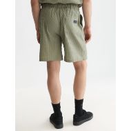 Picture of SCOTCH&SODA MEN'S JACQUARD SEERSUCKER BERMUDA SHORTS - OIL GREEN 5