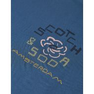 Снимка на SCOTCH&SODA МЪЖКА БЛУЗА FRONT AND BACK ARTWORK RELAXED FIT - ENSIGN BLUE 3
