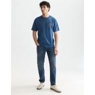 Снимка на SCOTCH&SODA МЪЖКА БЛУЗА FRONT AND BACK ARTWORK RELAXED FIT - ENSIGN BLUE 7