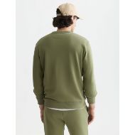 Picture of SCOTCH&SODA MEN'S SEASONAL CORE LOGO BADGE REGULAR FIT SWEATSHIRT - OIL GREEN 5